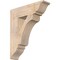 Ekena Millwork Legacy Traditional Smooth Bracket, Douglas Fir, 5 1/2"W x 22"D x 26"H BKT06X22X26LEC01SDF - alternate 1